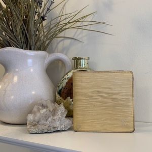 Rare Louis Vuitton Epi Wallet pastel yellow